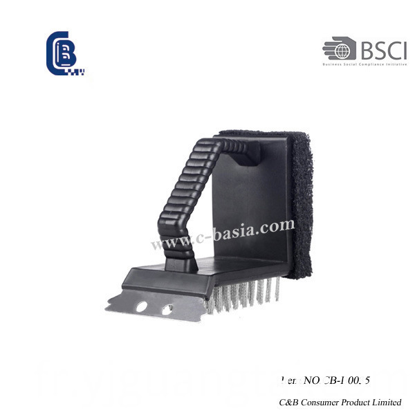 Brosse pour gril 3 en 1, brosse pour barbecue, brosse pour barbecue, nettoyant pour gril
